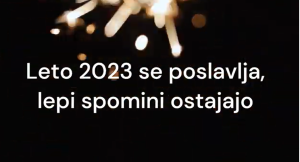 Read more about the article Kolaž spominov na 2023 in uspešen skok v 2024
