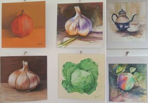 Read more about the article Razstava: Študijsko slikanje v akrilu in akvarelu, 22. 1.