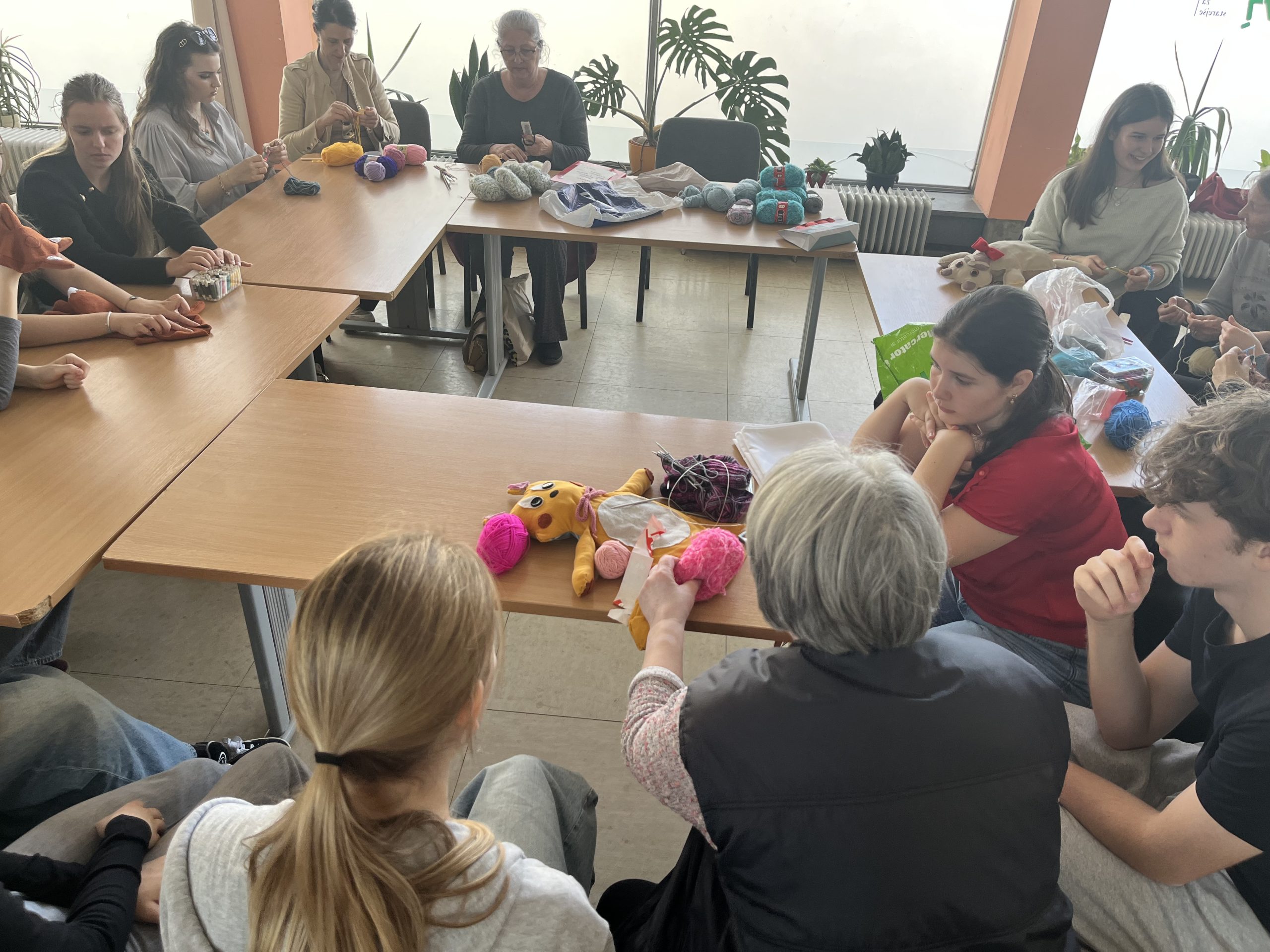 Read more about the article Kvačkanje z gimnazijci in gimnazijkami gimnazije Vič