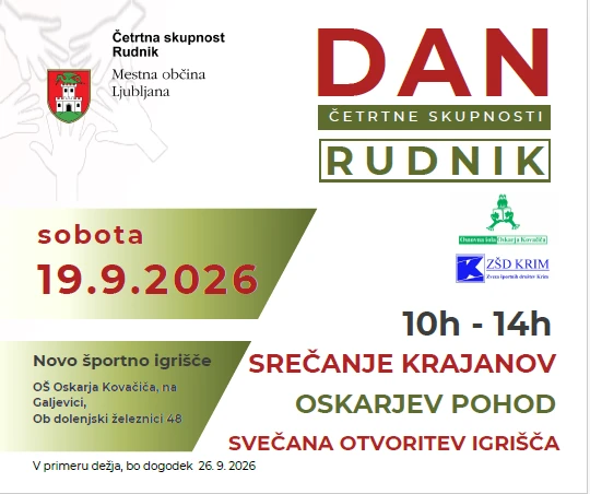 You are currently viewing Dan četrtne skupnosti Rudnik